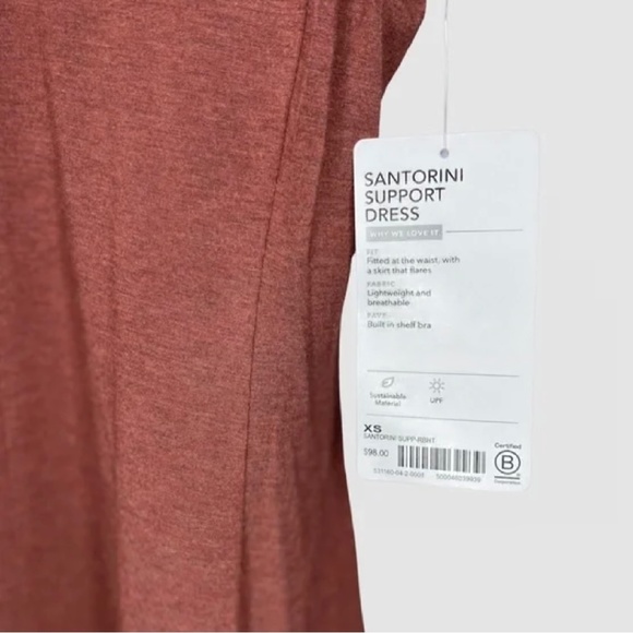 NWT ATHLETA SANTORINI SUPPORT DRESS XS 2 - Picture 9 of 9